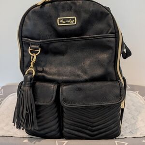 Itzy Ritzy Black Backpack Diaper Bag